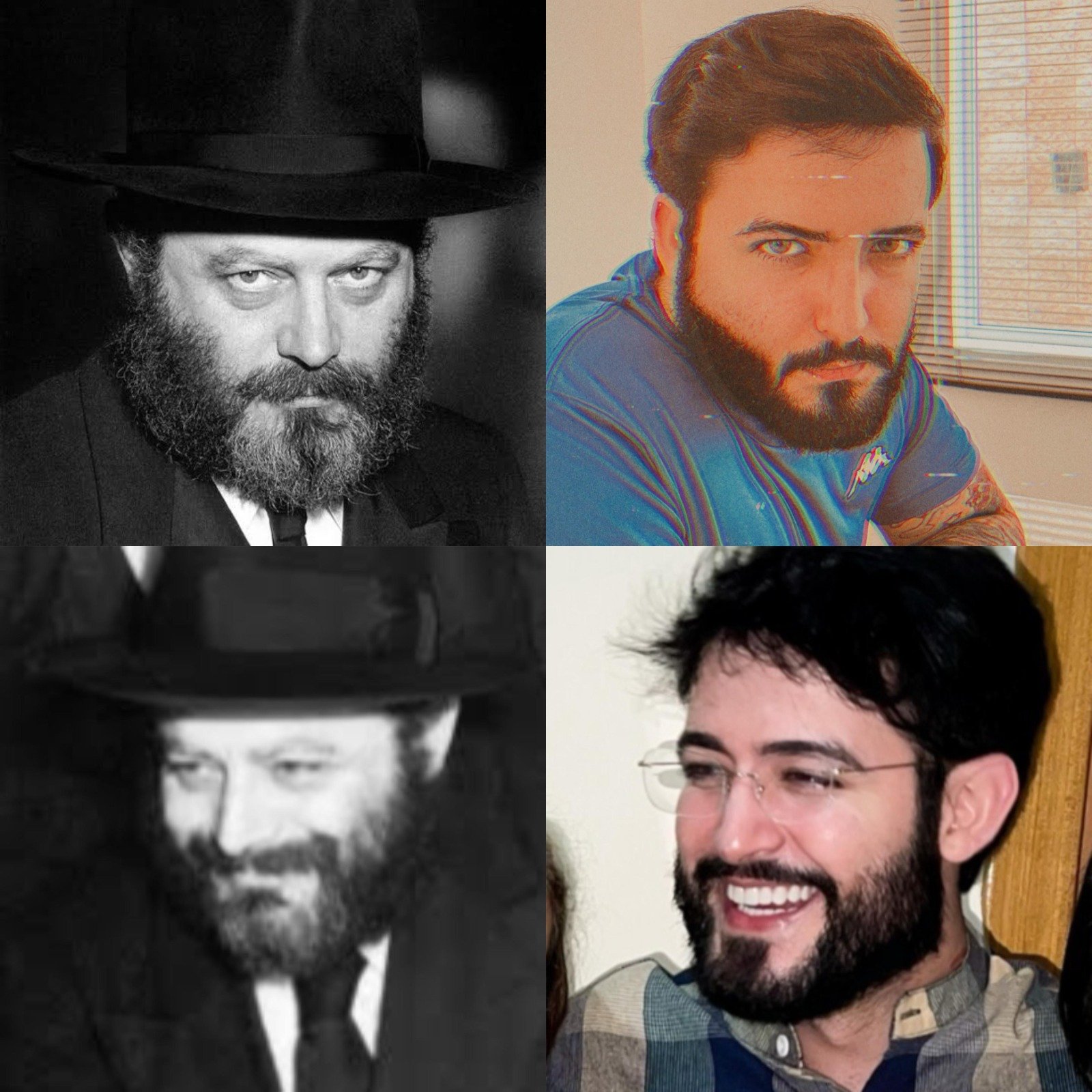 Rebbe de Lubavitch e Abraham Cezar